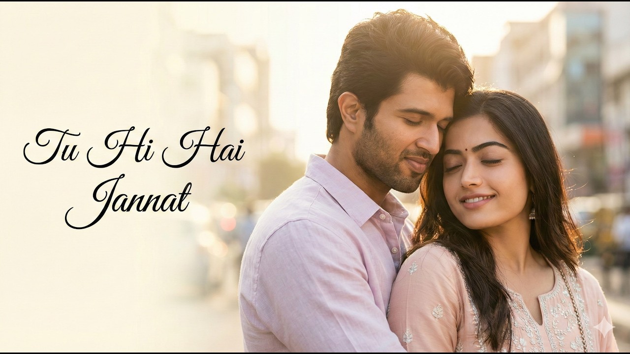 Tu Hi Hai Jannat ❤️ | Rashmika Mandanna & Vijay Deverakonda | Romantic Love Song 2025