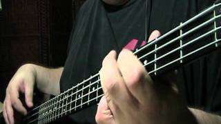 Video thumbnail of "Rush The Pass Bass Cover"
