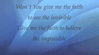 Video voorbeeld van "Shane & Shane - Faith to Believe - (with lyrics)"