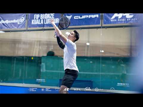 Match vs World Number 57 (Mario Del Castillo) and 64 (Nacho Vila) | FIP Bronze Kuala Lumpur