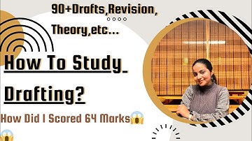 Correct way to study drafting ✅️ (June/Dec attempt) #icsi #csprofessional #cseet #trending #exam