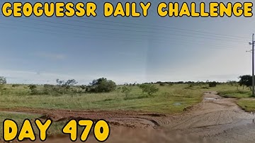 A no moving holiday! Geoguessr daily challenge day 470!