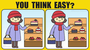 Only Geniuses Pass This Brain Test | Find 3 Tricky Differences in 90 Seconds!