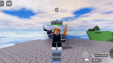 How To Get The "Harvester" In Killstreak Sword Fighting