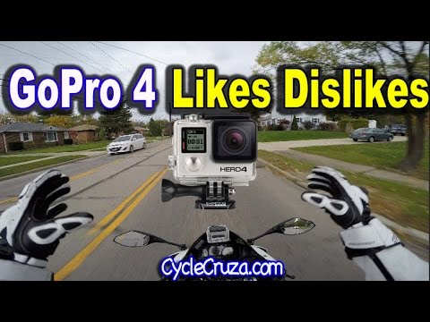 MotoVlog GoPro Hero 4 Black Camera Likes Dislikes - New Sony