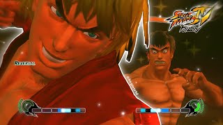 Ken vs Fei Long (Hardest) | Street Fighter IV