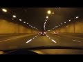 Night Ride Through I-10 Tunnel Phoenix Arizona