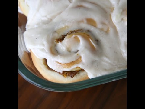 Pumpkin Pie Cinnamon Rolls