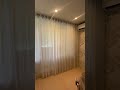 Плотный тюль на люверсах
