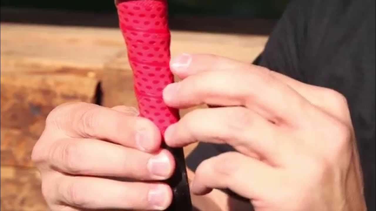 How to wrap your bat with Lizard Skin Bat Grip YouTube