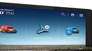 Rand McNally TND 750 7-inch GPS Truck Navigator with Built-in Dash Cam, Easy-to-Read Display and Cu screenshot 3