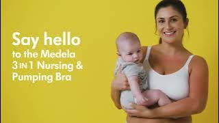 Medela 3 In 1 Nursing and Pumping Bra