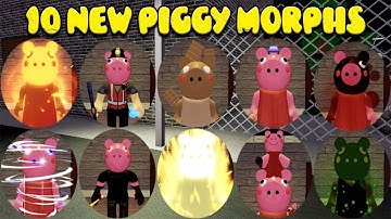 UPDATE - How To Get ALL 10 NEW MORPHS in Find The Piggy Morphs - ROBLOX