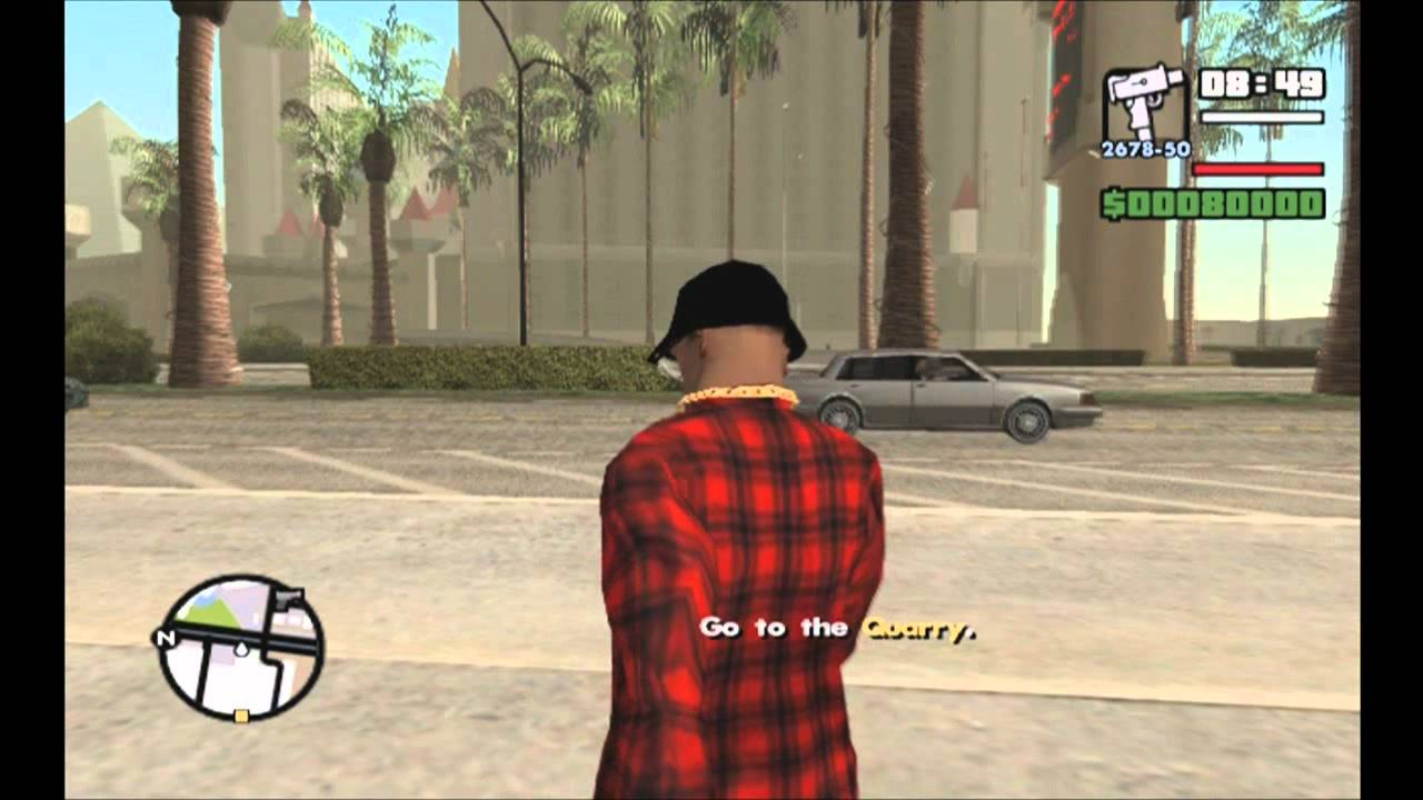 GTA San Andreas Let's Play - Stealing Explosives, Driving With A