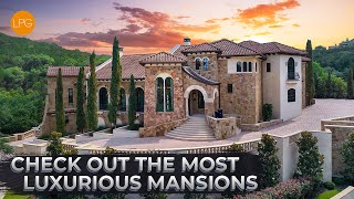 1 HOUR TOUR OF THE MOST LUXURIOUS MANSIONS AND HOMES | BEST REAL ESTATE TOUR 2024