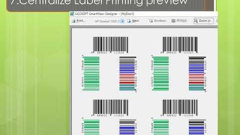 How to create your own barcodes with SmartVizor Barcode Software automate Label Printing