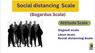 Bogardus scale |social distancing Scale|| attitude Scale|