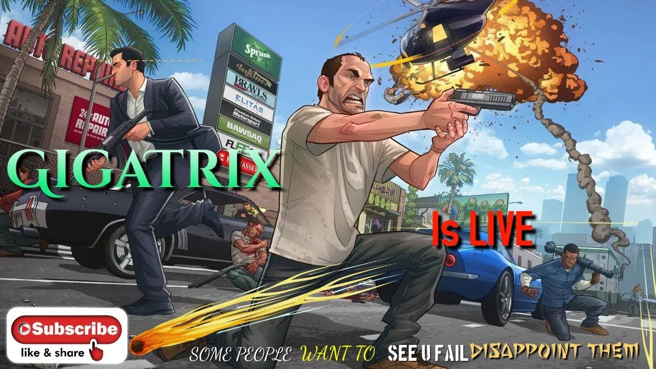 🛑 GTA V LIVE | Full On Chaos and Destruction in Los Santos! - YouTube