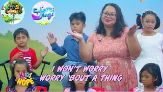 I Wont Worry - Lets Sing