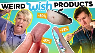 Adults React To And Try Bizarre Wish Products (Expectations Vs. Reality)