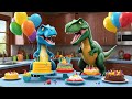 Pat-a-Cake Dino Bake | Fun Dinosaur Song for Kids | Playful Nursery Rhyme for Toddlers
