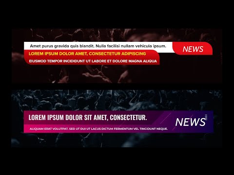 News Lower Third