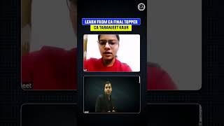 Learn from CA Final Topper 🤩 | 🥇CA Taranjeet Kaur #ca #cafinalmay2026