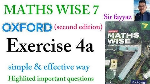 MATHS WISE 7 | EXERCISE 4A | OXFORD SECOND EDITION | EX 4A | RATE,RATIO AND PROPORTION