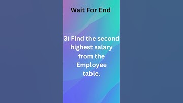 Second Highest Salary in Oracle SQL 😱 | 1 Query Trick | #SQLShorts #shorts #sql