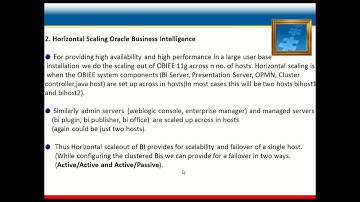 OBIEE High Availability