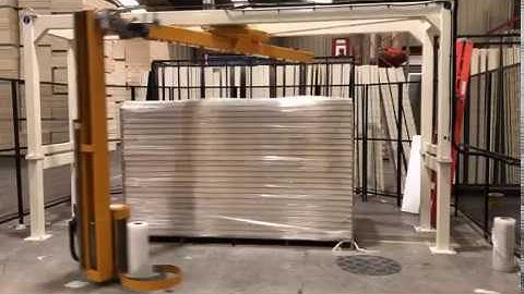 Fully Automatic Extra Wide Rotating Ring Stretch Wrapper