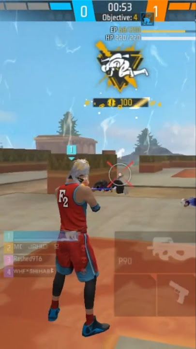 1 vs 3 back to back Headshot | #shorts #shortsfeed #shortsvideo #freefire #freefireshorts