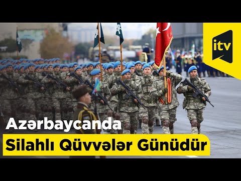 Bu gün Azərbaycanda Silahlı Qüvvələr Günüdür