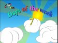 SAT 7 Kids Days of the weeks اغنية ايام الاسبوع انجليش من برنامج مدرستى