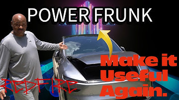 Model Y Juniper Power Frunk: Tesla had dit moeten doen!