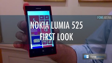 Nokia Lumia 525 First Look
