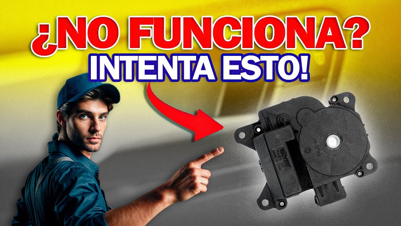 ¿Tu Aire Acondicionado No Enfría? Reinicia el Actuador de Mezcla y Arregla Rápido