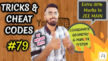 MATHEMATICS Paper JEE Main 2019|| 10th January 1st slot|| Tricks & Cheat Codes #79