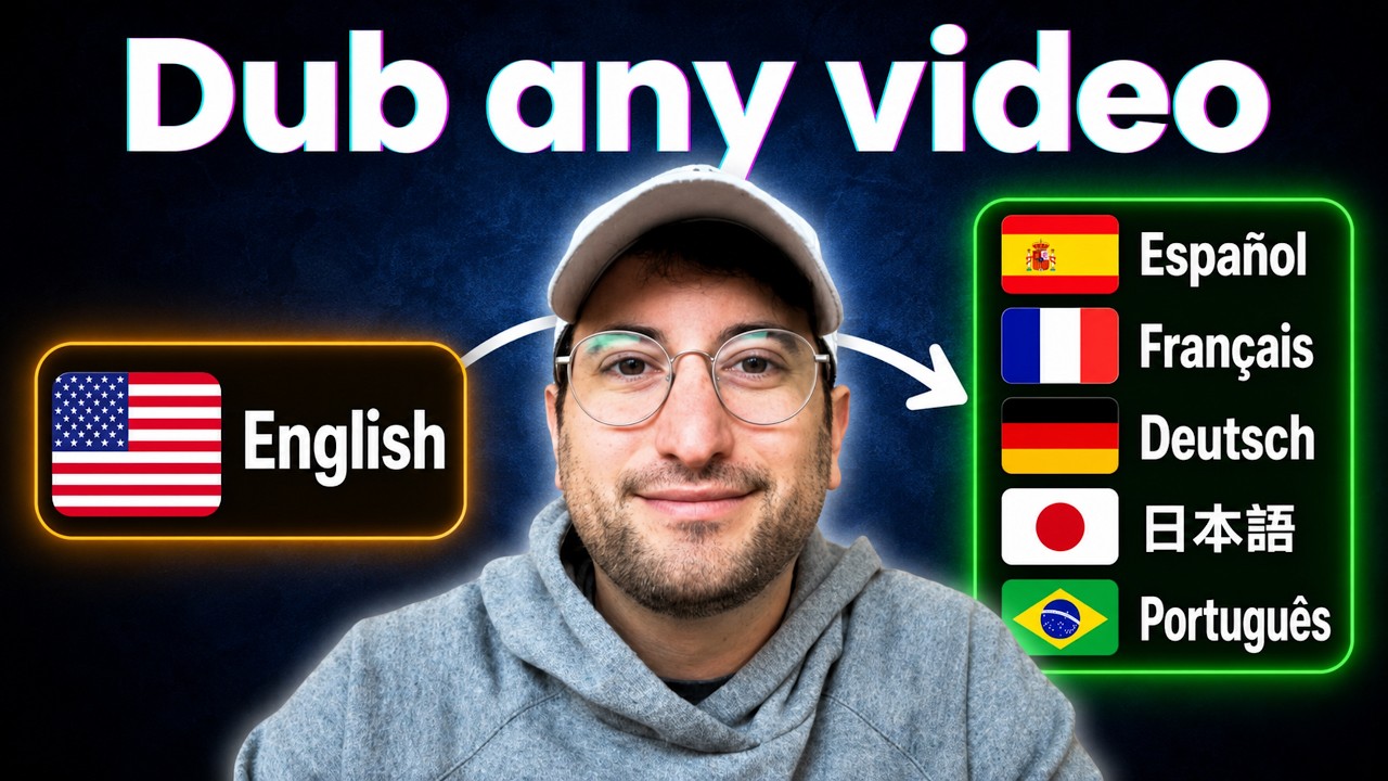 This AI video translator dubs ANY video into 130+ languages