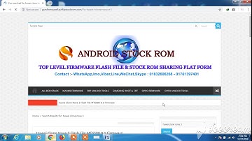 Huwei Clone Nova 3 Flash File MT6580 8 1 Firmware