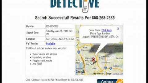 Reverse Phone White Pages From Phone Detective