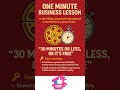 👉 1 Minute Business Lesson – Day 4 | Think Like a CEO 🧠 | Startup | Businessman | Entrepreneur