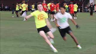 L'Anse Creuse 2022 CB Keyone Nixon highlights from Rising Stars 250 Underclassmen Showcase