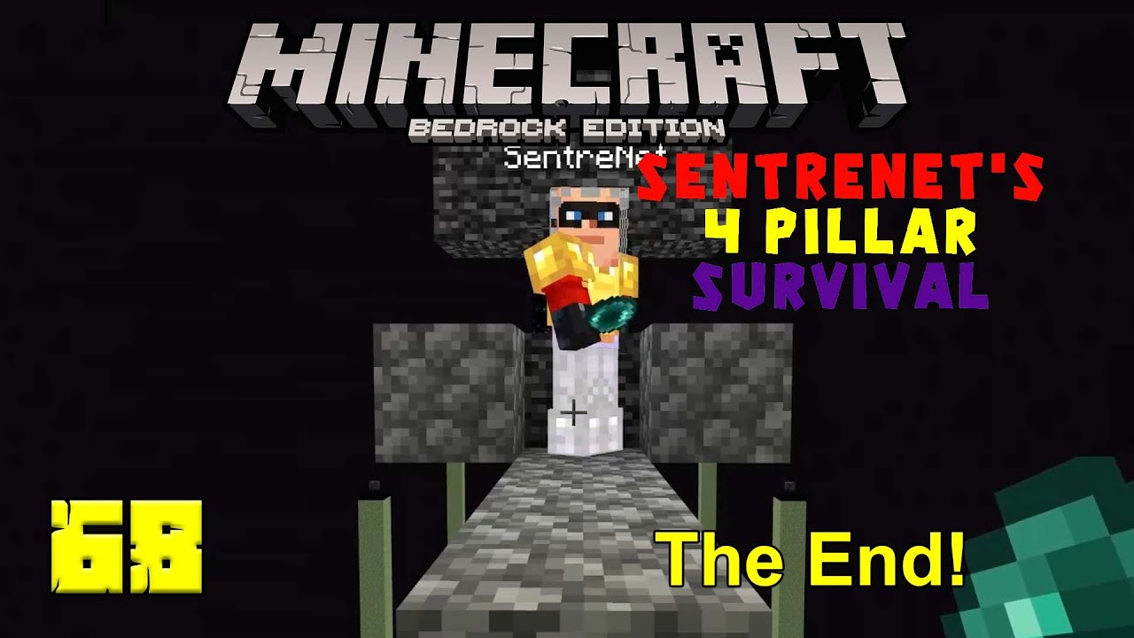 Exploring the End! | 4 Pillar Survival with SentreNet: Ep 68 | Minecraft SkyBlock