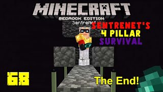 Exploring the End! | 4 Pillar Survival with SentreNet: Ep 68 | Minecraft SkyBlock