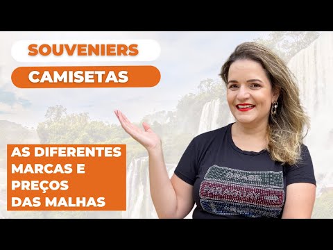 Loja de lembrancinhas baratas em Foz do Iguaçu