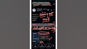 HCL tech Hiring Updates #hcl #freshersjobs #comfortzonewithmanish2