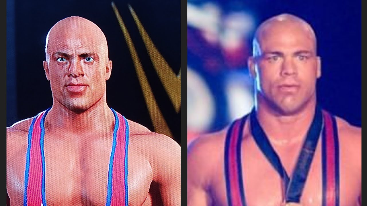 WWE 2K22 Kurt Angle Face Scan Upload by Bhangra22man