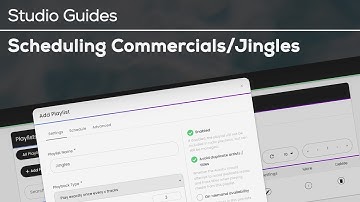 How to Schedule Your Commercials/Jingles - Radiolize Studio Guides