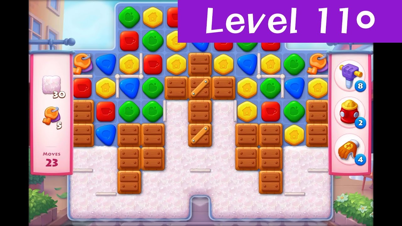 [Township] puzzle level 110